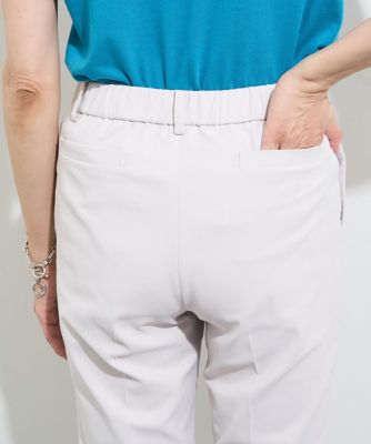 日本製］スリムテーパードセンタープレスパンツ | GEORGES RECH (Women