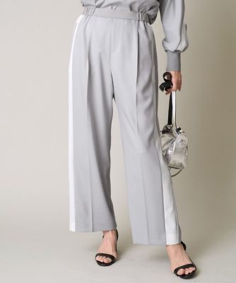 ＜GEORGES RECH　(Women)＞［日本製／接触冷感］シングルライントラックパンツ