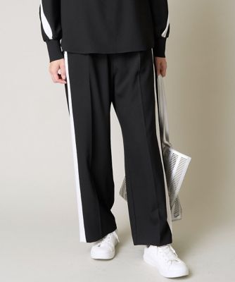 ［日本製／接触冷感］シングルライントラックパンツ
