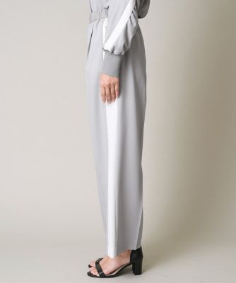 ［日本製／接触冷感］シングルライントラックパンツ