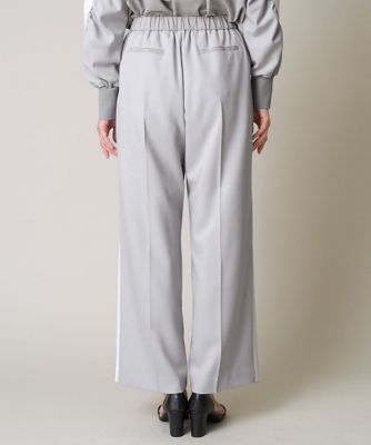 ［日本製／接触冷感］シングルライントラックパンツ