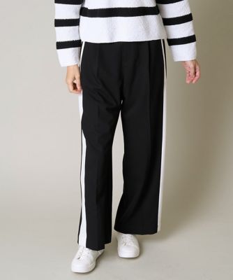 ［日本製／接触冷感］シングルライントラックパンツ