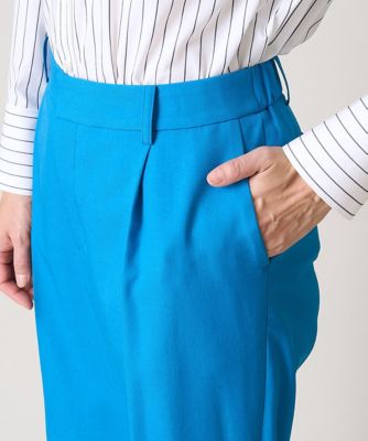 ［日本製］スリムテーパードパンツ