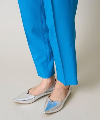 ［日本製］スリムテーパードパンツ