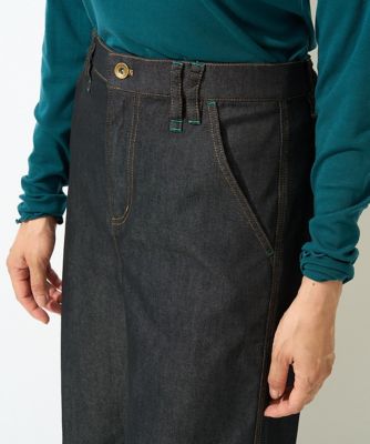 ［セットアップ対応］ワイドデニムパンツ