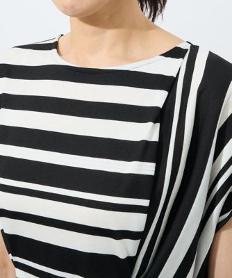 日本製］ストライプミックスボーダージャージーワンピース | GEORGES