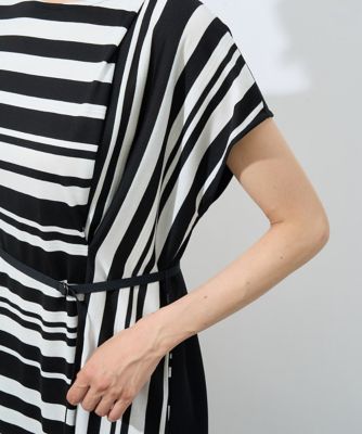 日本製］ストライプミックスボーダージャージーワンピース | GEORGES