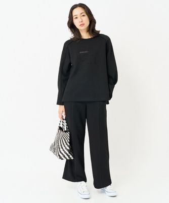 ［セットアップ対応］メロウラインダンボールストレートワイドパンツ