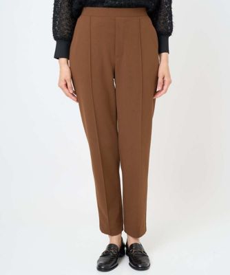 ジョルジュ・レッシュ（ES RECH）/[日本製]カットジョーゼットストレッチテーパードパンツ 日本製］カットジョーゼットストレッチテーパードパンツ | GEORGES