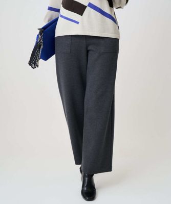 GEORGES RECH (Women)/ジョルジュ レッシュ [日本製]デュアルウォームロングパンツ 93ダークグレー パンツ・ズボン【三越伊勢丹/公式】