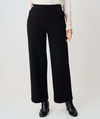 GEORGES RECH (Women)/ジョルジュ レッシュ [日本製]デュアルウォームロングパンツ 94ブラック パンツ・ズボン【三越伊勢丹/公式】