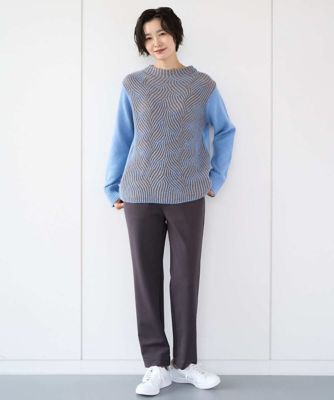 日本製］トリコット裏起毛テーパードパンツ | GEORGES RECH (Women