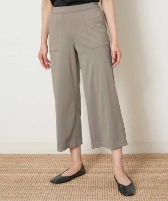 日本製／多機能素材］ジャージーガウチョパンツ | GEORGES RECH (Women