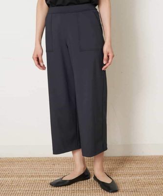 ＜GEORGES RECH　(Women)＞［日本製／多機能素材］ジャージーガウチョパンツ