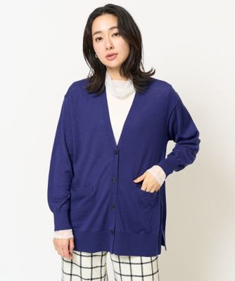 GEORGES RECH　(Women)/ジョルジュ　レッシュ [アンサンブル対応]ハイゲージウールVネックカーディガン
