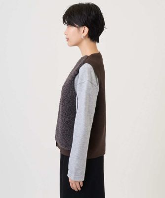 ボアニットコンビベスト | GEORGES RECH (Women)/ジョルジュ レッシュ