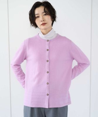 ＜GEORGES RECH　(Women)＞［アンサンブル対応］メリノウールカーディガン