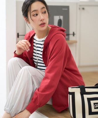 GEORGES RECH　(Women)/ジョルジュ　レッシュ ［アンサンブル対応］ニットフードカーディガン