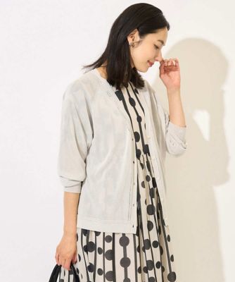 アイレット8分袖カーディガン アイレット8分袖カーディガン | GEORGES RECH (Women