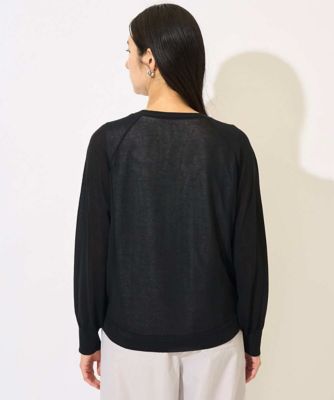 アイレット8分袖カーディガン | GEORGES RECH (Women