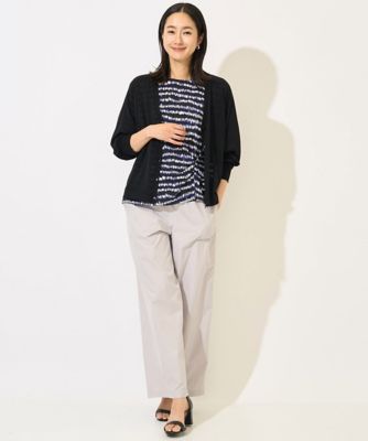 アイレット8分袖カーディガン アイレット8分袖カーディガン | GEORGES RECH (Women