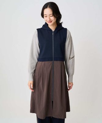 ダンボールタフタドッキングロングジレ | GEORGES RECH (Women