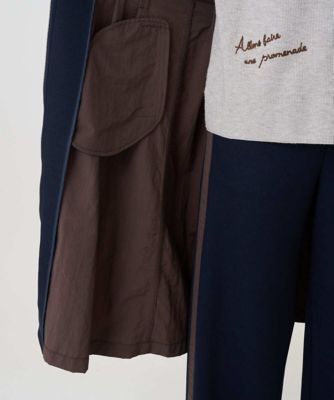 ダンボールタフタドッキングロングジレ | GEORGES RECH (Women