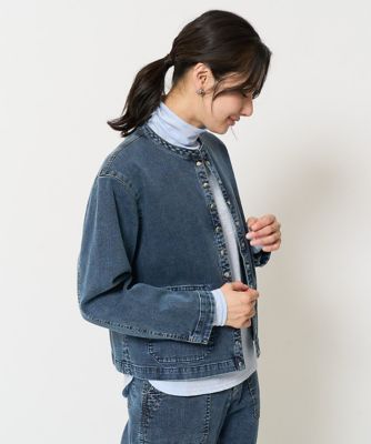 ［セットアップ対応］８．５ｏｚスウェットデニムジャケット