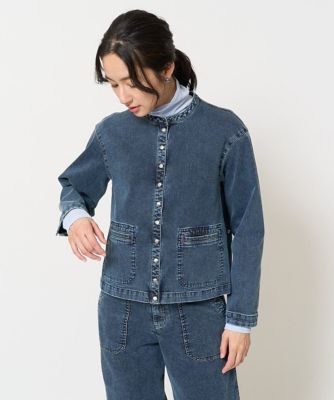 ［セットアップ対応］８．５ｏｚスウェットデニムジャケット
