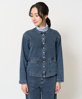 ［セットアップ対応］８．５ｏｚスウェットデニムジャケット