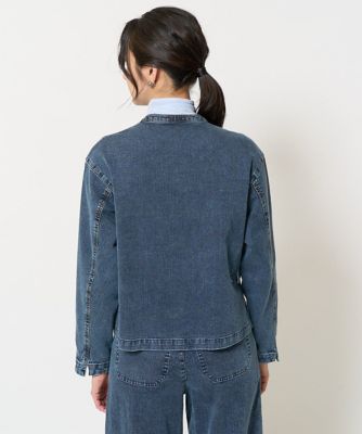 ［セットアップ対応］８．５ｏｚスウェットデニムジャケット