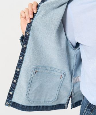［セットアップ対応］８．５ｏｚスウェットデニムジャケット