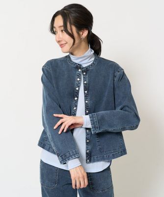 ［セットアップ対応］８．５ｏｚスウェットデニムジャケット