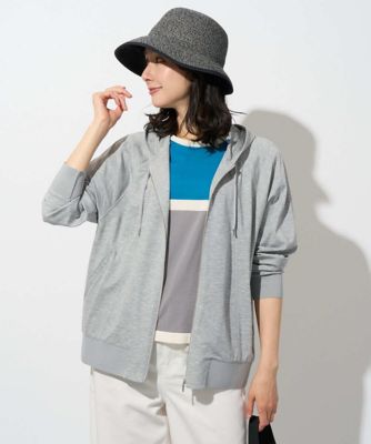 ＜GEORGES RECH　(Women)＞ラグランスリーブ８分袖パーカー