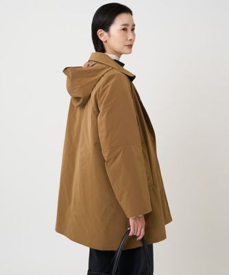 ステッチレスステンカラーミドルダウンコート | GEORGES RECH (Women