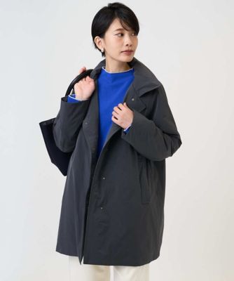 ステッチレスステンカラーミドルダウンコート | GEORGES RECH (Women