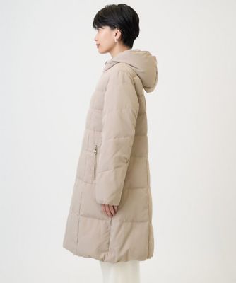 シャイニータフタロングダウンコート | GEORGES RECH (Women