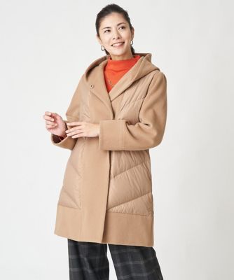 ＜GEORGES RECH　(Women)＞スーパー１００ビーバータフタダウンコート