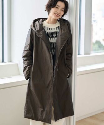 ステッチレスシャンブレーロングダウンコート | GEORGES RECH (Women