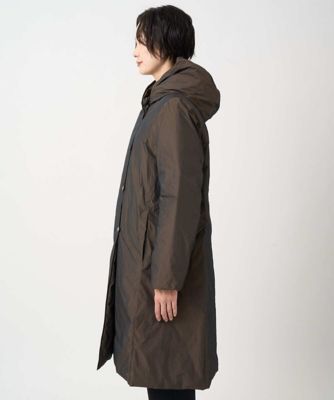 ⭐︎週末限定価格⭐︎【美品】ロングダウンコートドレス Sサイズ ブラック ステッチレスタフタAラインロングダウン | GEORGES RECH (Women