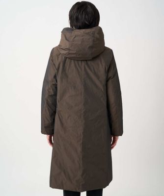 ⭐︎週末限定価格⭐︎【美品】ロングダウンコートドレス Sサイズ ブラック ステッチレスタフタAラインロングダウン | GEORGES RECH (Women