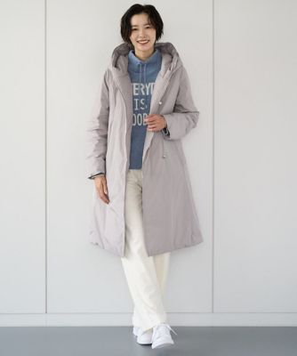 ステッチレスシャンブレーロングダウンコート | GEORGES RECH (Women