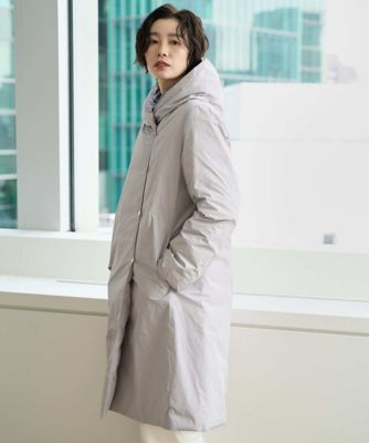 ジョルジュ・レッシュ（ES RECH）/ステッチレスシャンブレーロングダウンコート ステッチレスシャンブレーロングダウンコート | GEORGES RECH (Women