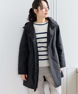 ＜GEORGES RECH　(Women)＞［追加］ステッチレスステンカラーミドルダウンコート