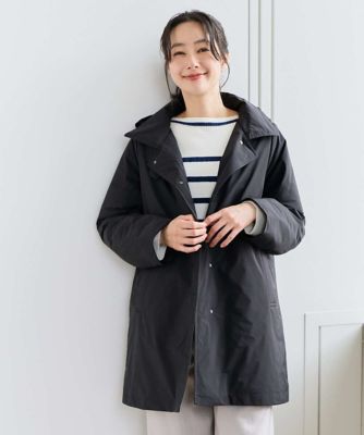 追加］ステッチレスステンカラーミドルダウンコート | GEORGES RECH