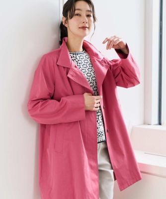 ＜GEORGES RECH　(Women)＞テントライン２ＷＡＹカラーコート