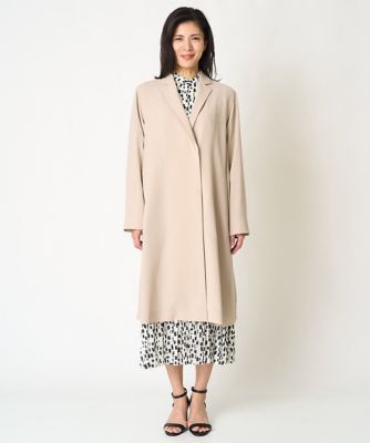 23AW ノーリーズ チェスターコート ベージュ ドロップショルダー M