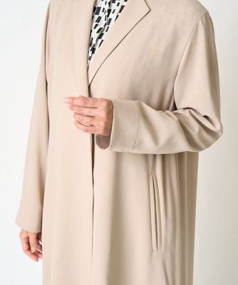 未使用ジョルジュレッシュGEORGES RECH アイボリー チェスターコート ドロップショルダーチェスターコート | GEORGES RECH (Women