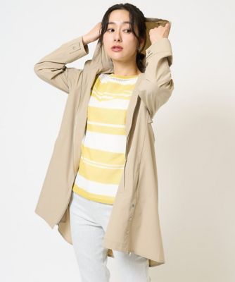 ＜GEORGES RECH　(Women)＞［吸水速乾／撥水］ヘムライン４ＷＡＹタフタフードコート
