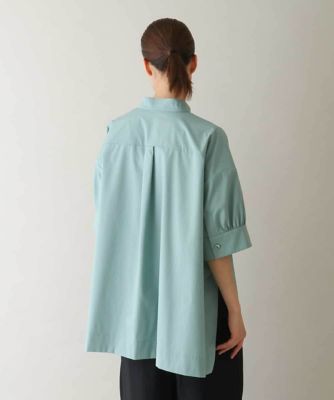 フラワー刺繍オーバーシルエットブラウス
